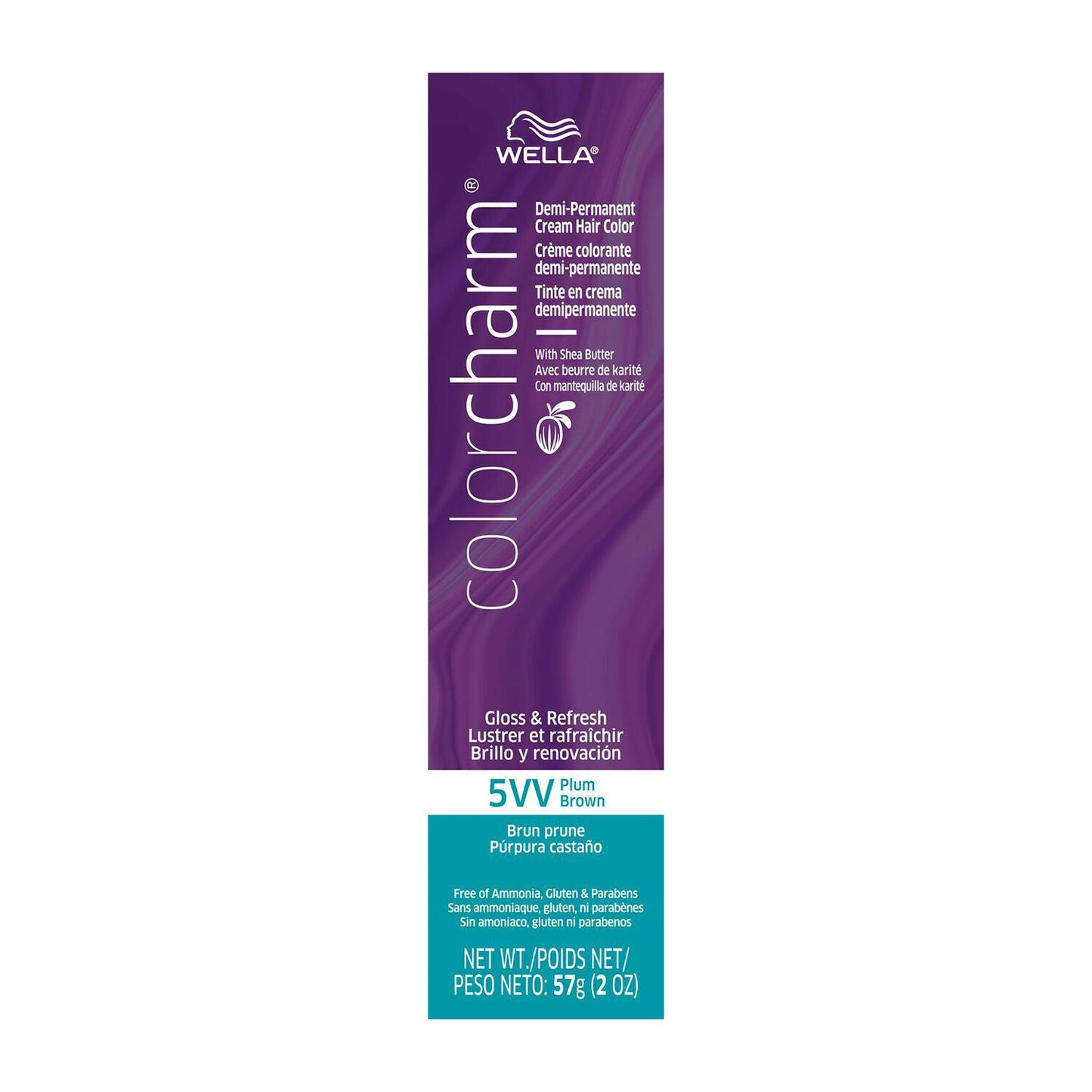Wella Color Charm 5VV Plum Brown 2 oz 05141