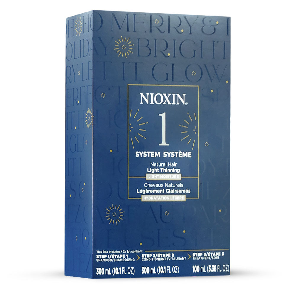 Nioxin1 Natural Hair Light Thinning Light Moisture Kit 88704