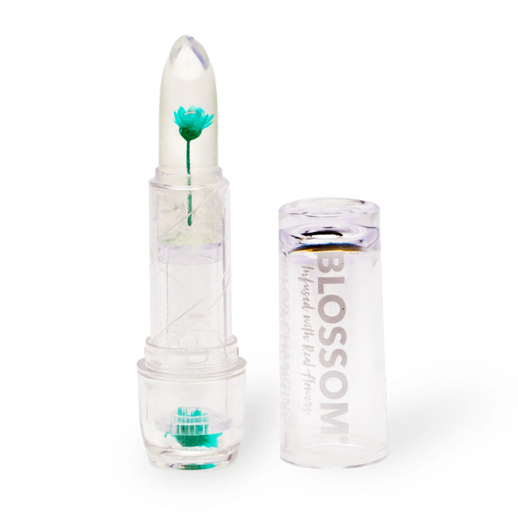 Blossom Color Changing Crystal Lip Balm - Turquoise 10101