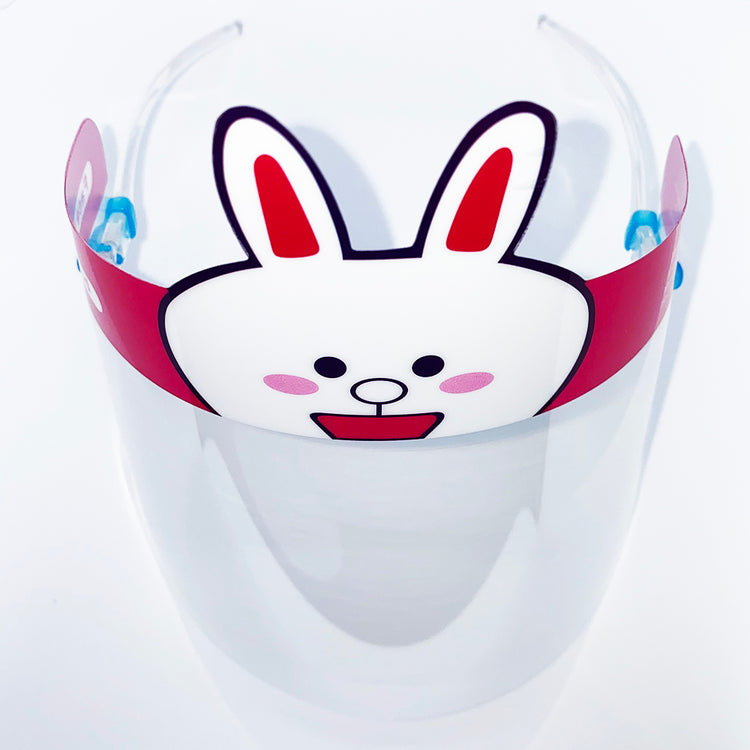 Child Face Shield With Character Banner 10432