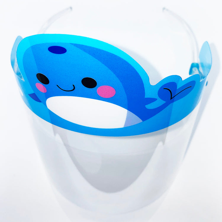 Child Face Shield With Character Banner 10433