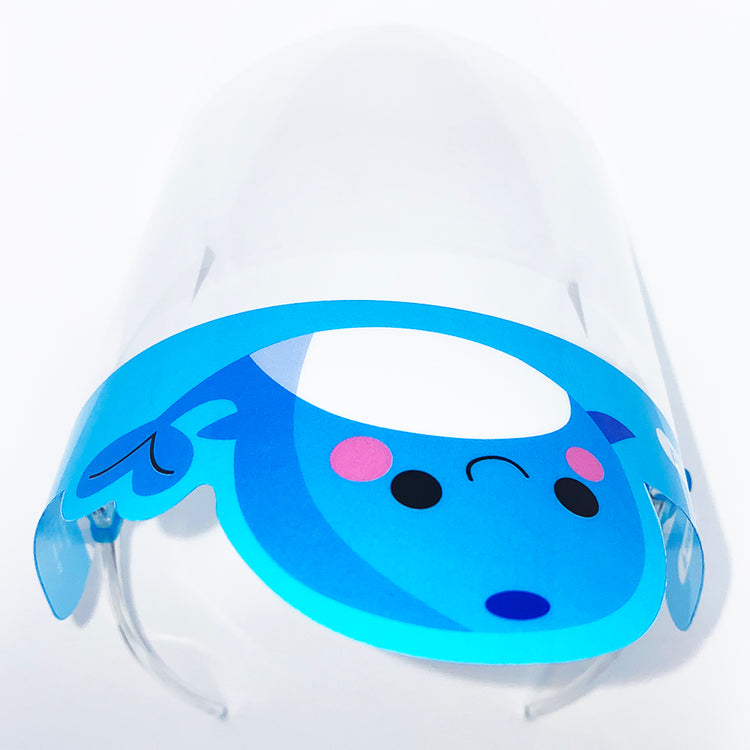 Child Face Shield With Character Banner 10433