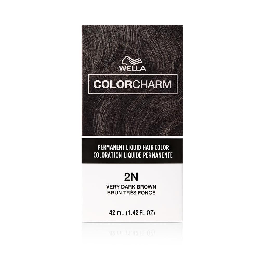 Wella Color Charm 2N/211 Very Dark Brown 1.4 oz 10522