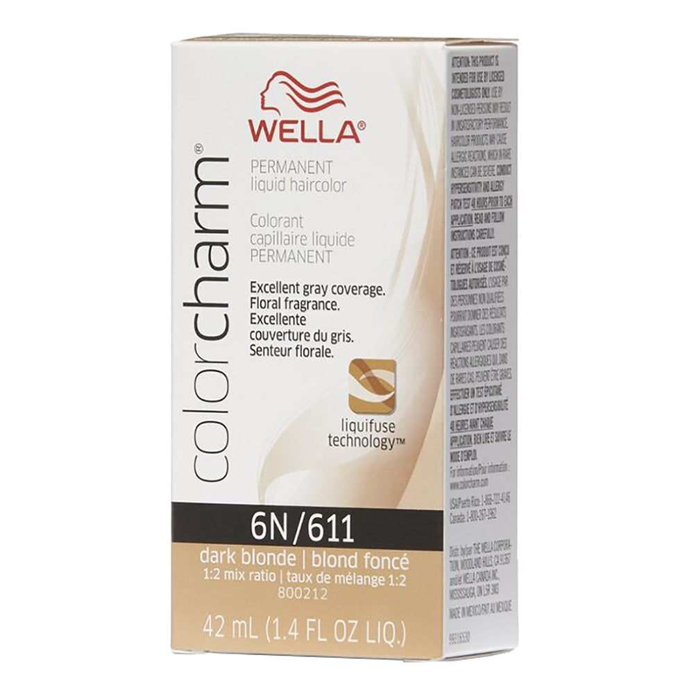Wella Color Charm 6N/611 Dark Blonde 1.4 oz 10530