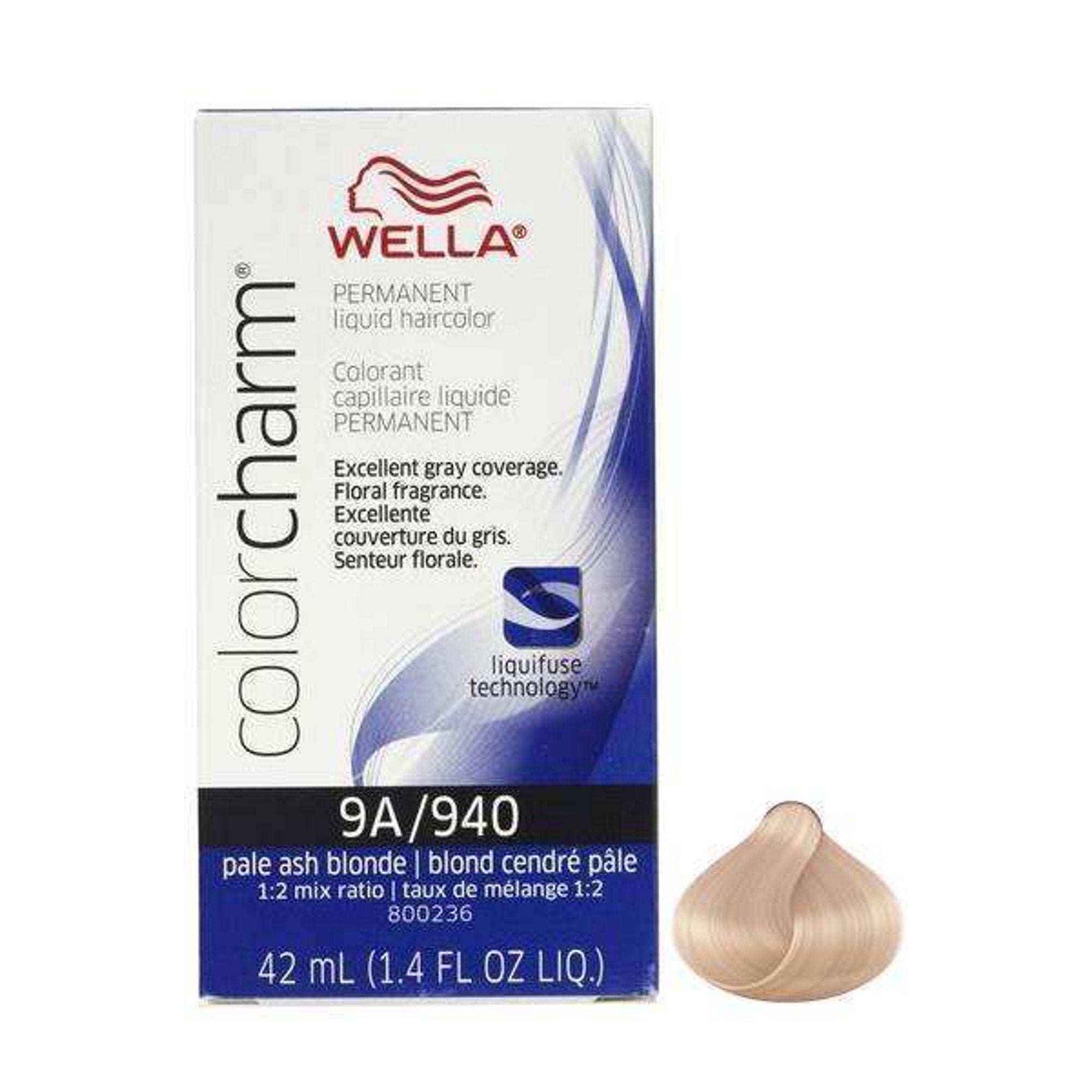 Wella Color Charm 9A/940 Pale Ash Blonde 1.4 oz 10566