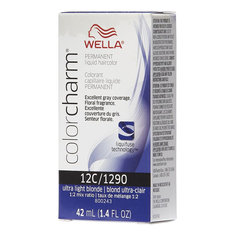 Wella Color Charm 12C/1290 Ultra Light Blonde 1.4 oz 10580