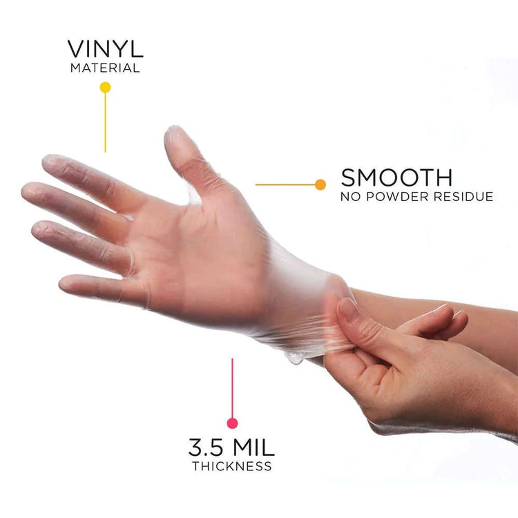 Aurelia Delight PF Vinyl Powder-Free Gloves 100PK XL 38229