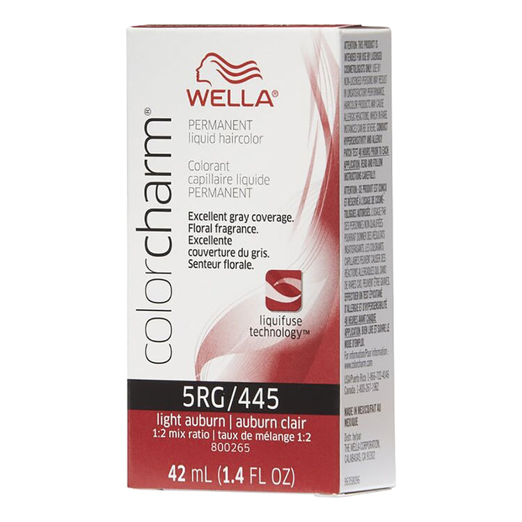 Wella C.C. Hair Color 5RG/445 Light Auburn 1.4 oz 10621