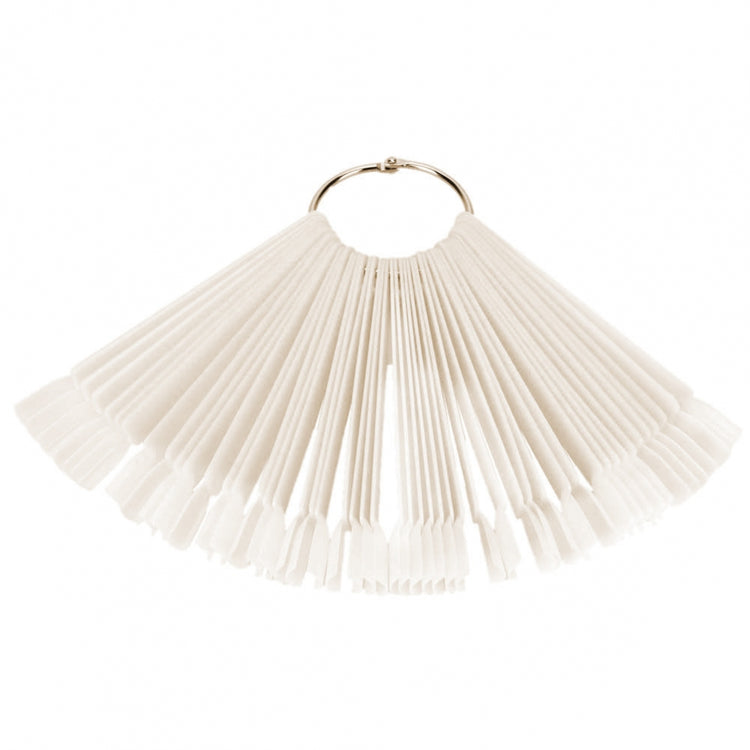 Chart Fan 50 pcs Tip Nail Art Display Natural PD108NT 00108