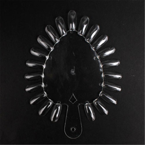 Berkeley Heart Shape Display Of 21 Tips Clear - PD109-CL