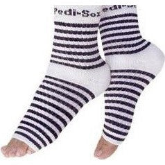 Original Pedi-Sox Black/White Stripes PS-110 B/W