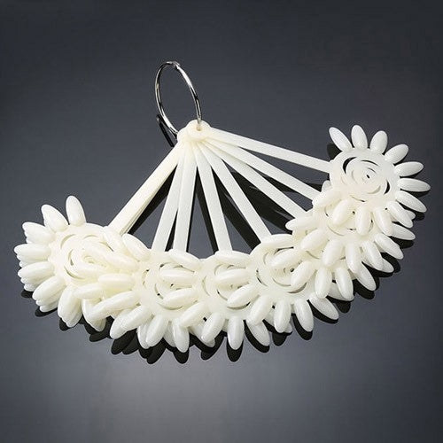 10 Flower Display Of 12 Tips, 10 in a Ring Natural PD111NT