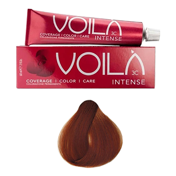 Voila 3C Intense 2 oz/60ml - #7.43 Med.Copp.Gd.Blonde 11410