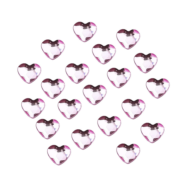 Mini Rhombic Diamonds Nails Gemstones 50pcs 13634