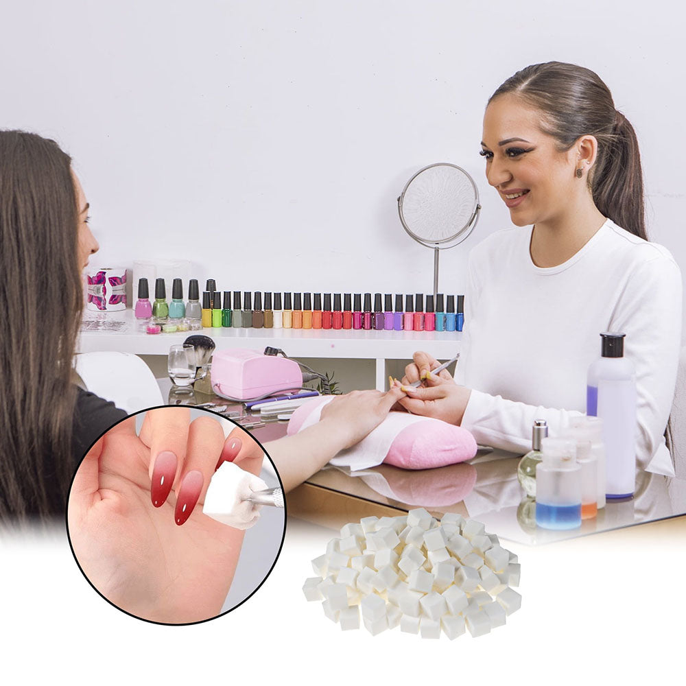 Ombre Sponge Gradient Nail Art Stamper Tools 50PCS 16150