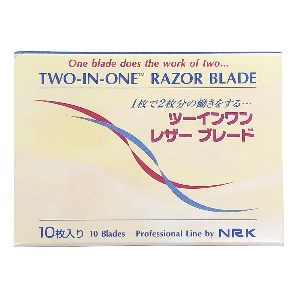 Nikky Two-In-One Razor Blade 10 Blades 2IN1-BLAC/17004