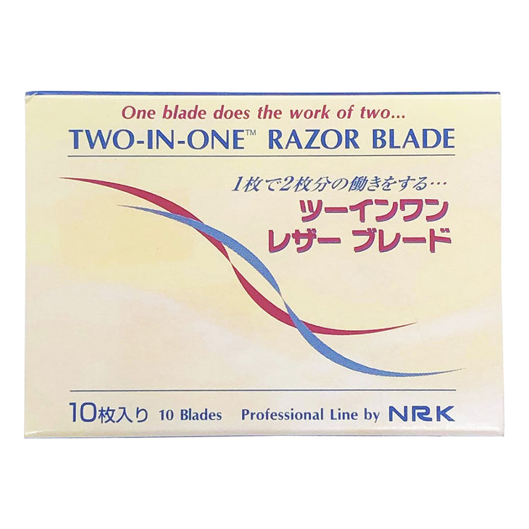 Nikky Two-In-One Razor Blade 10 Blades 2IN1-BLAC/17004