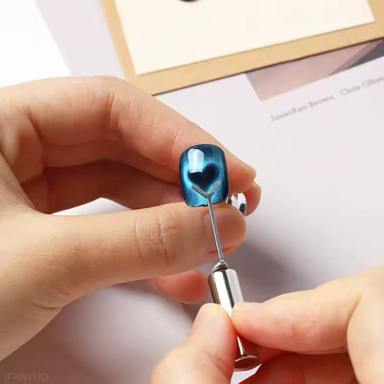 Heart Shaped Cat Eye Magnet Set 17469