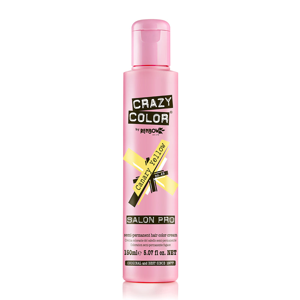 Crazy Color Hair Color Cream 49 Canary Yellow 5.07 oz 003507