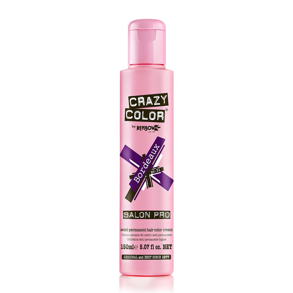 Crazy Color Hair Color Cream 51 Bordeaux 5.07oz 003509