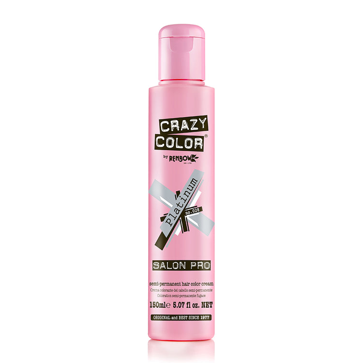Crazy Color Hair Color Cream 028 Platinum 5.07oz 003537
