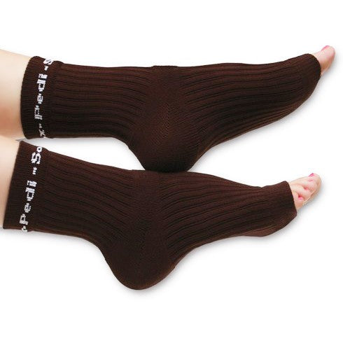 Professional Pedi-Sox Solid Chocolate Brown 204-PRO