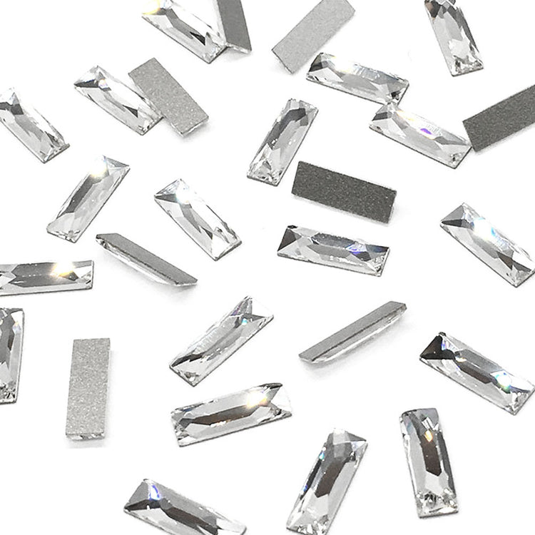 Nail Reflective Rhinestones Thin Strip Crystal 50pcs 20920