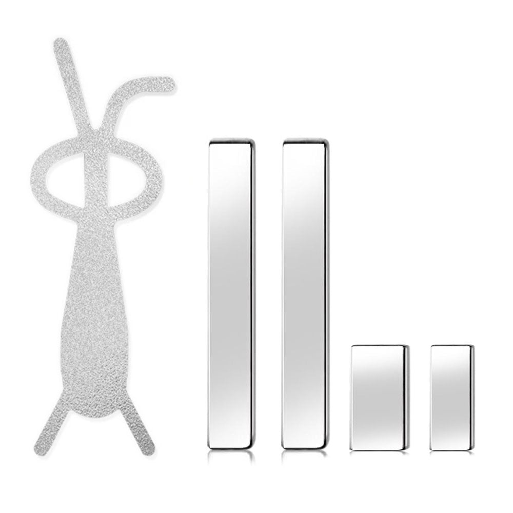 Cute Rabbit Shaped Cat Eye Magnet Set 21050