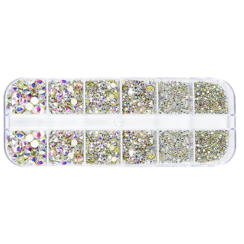 Crystal Diamond Gems Nail Rhinestones Mixed 22210