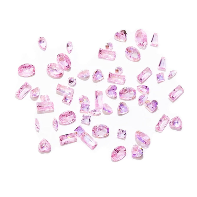 Mini Rhombic Diamonds Nails Gemstones Flatback 100pcs 24609