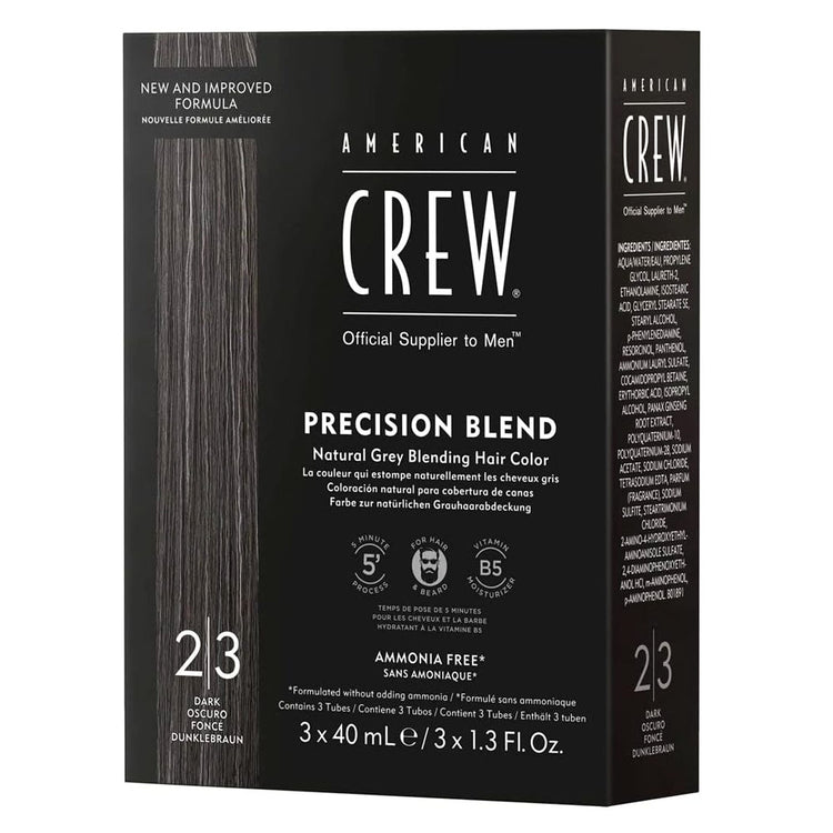 American Crew Precision Blend 2/3 Dark 40 ml 3PK 24835