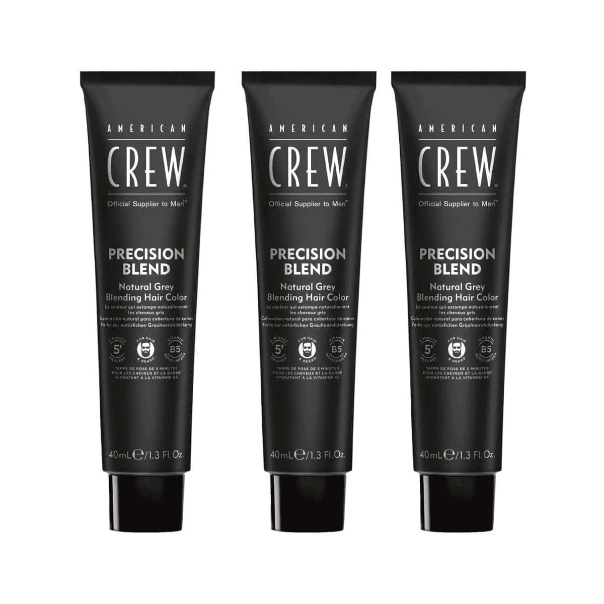 American Crew Precision Blend 2/3 Dark 40 ml 3PK 24835