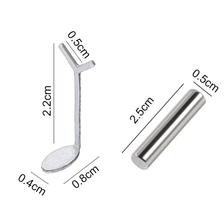3D Heart Shaped Cat Eye Nail Magnet Set 25915