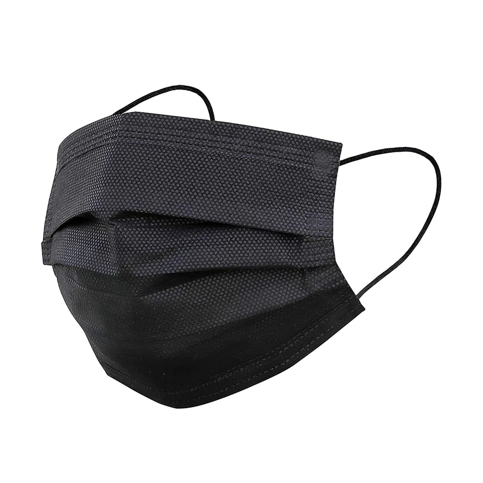Silk B Earloop Face mask 50 pcs Black 25968 FMB50
