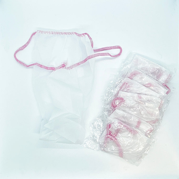 PI Nonwoven G-String Panties White 100Pcs 26094
