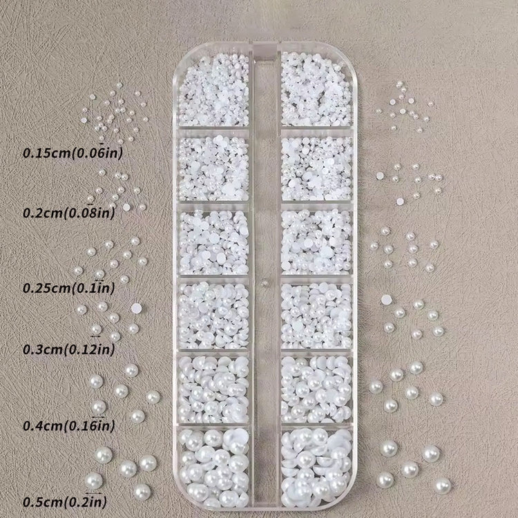 Mini Caviar Pearl Beads Nail Art Decorations 31705