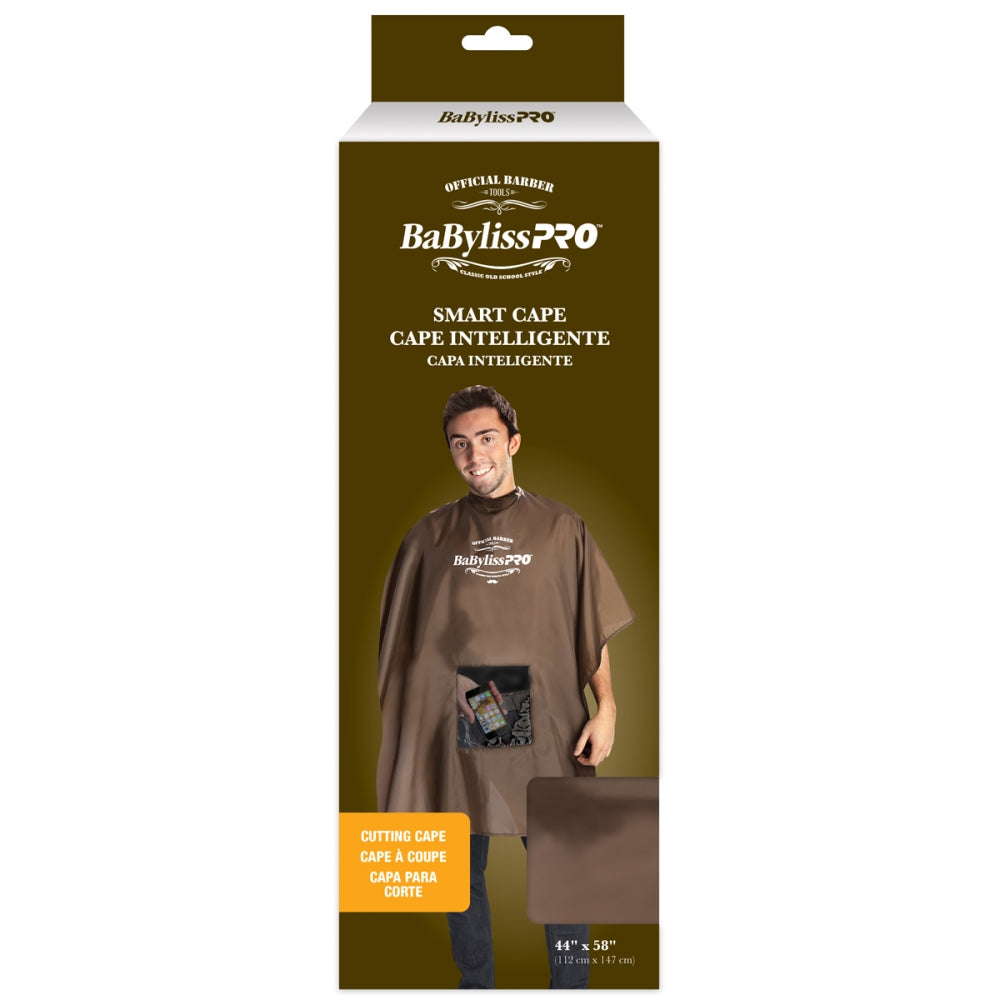 BaBylissPRO Smart Cutting Cape 44"x58"- BESMARTBARUCC 34458