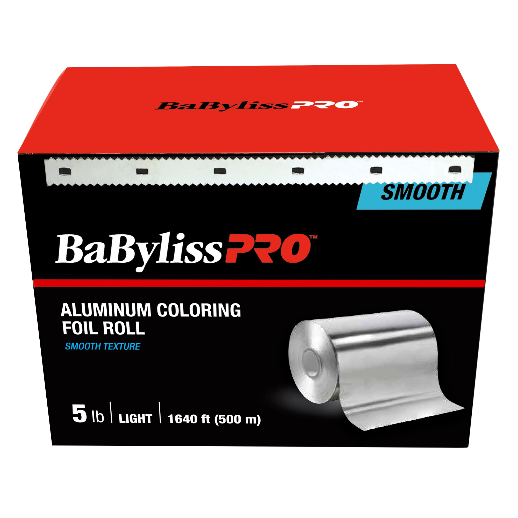 BaBylissPRO Smth Aluminum Coloring Foil 5lbs LT BESFOILXLUCC
