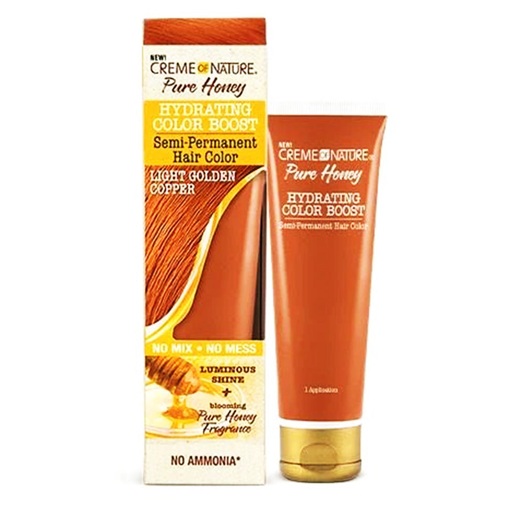 Creme Of Nature Hair Color 3oz Light Golden Copper 46501