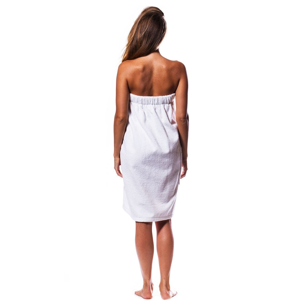 Silver Star Spa Robe Shower Wrap Velcro M 17570