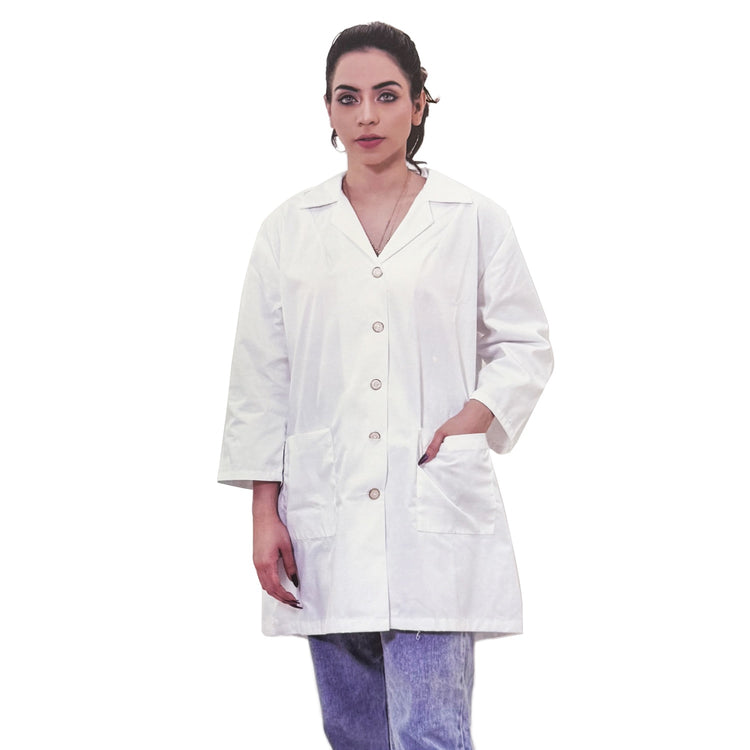 Silver Star Lab Coat White SS-004 M 50171