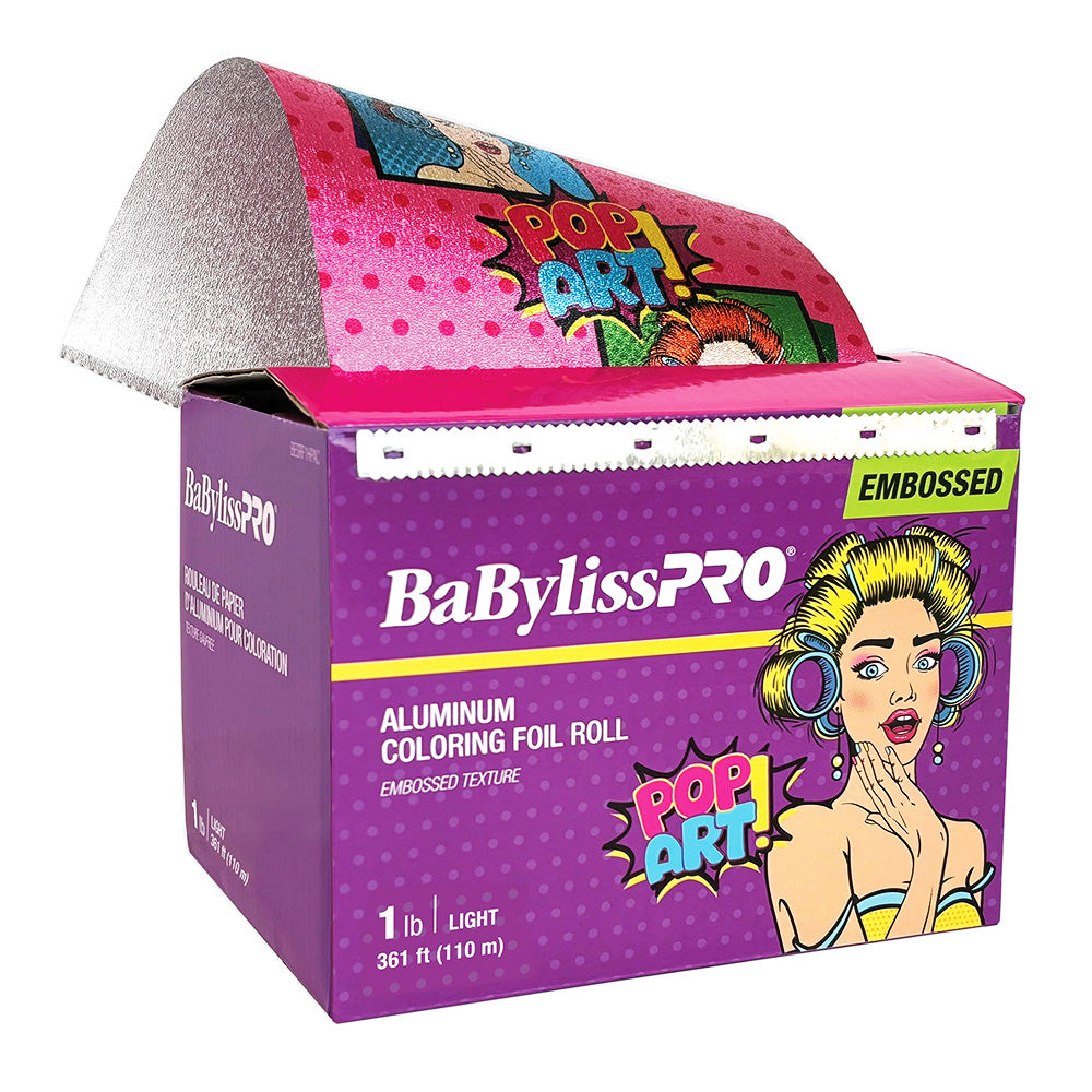 BaBylissPRO Embosse Aluminum Coloring Foil 1lb Light 50474