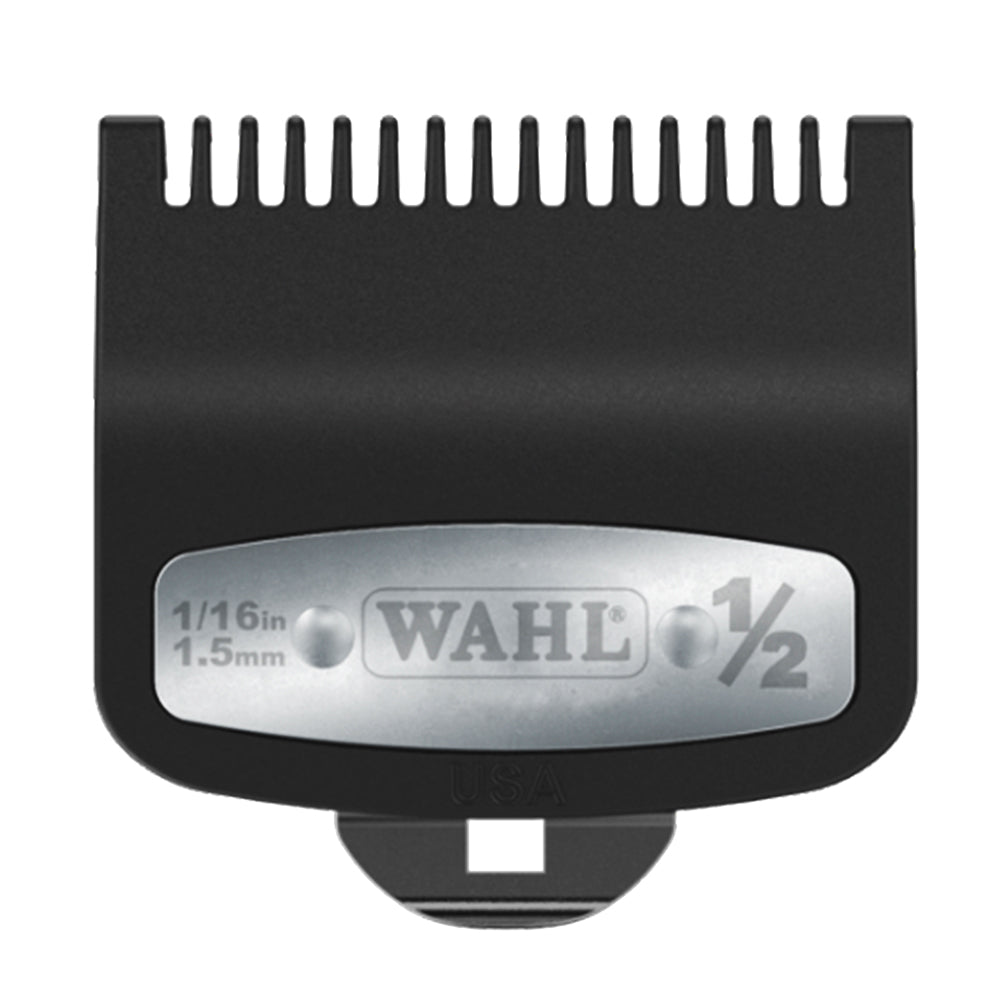 Wahl Premium Cutting Guide W/Metal Clip 1/2" Black 53108