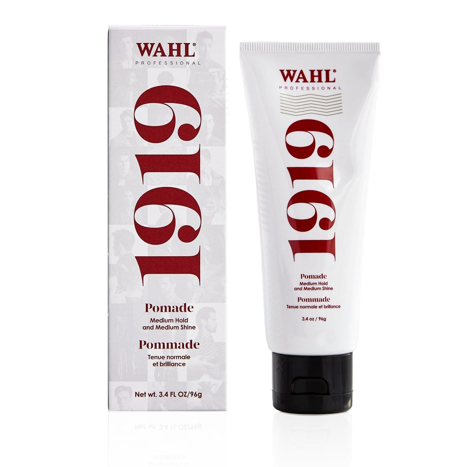 Wahl 1919 Pomade Medium Hold/Shine 3.4 fl oz/100 ml 54242