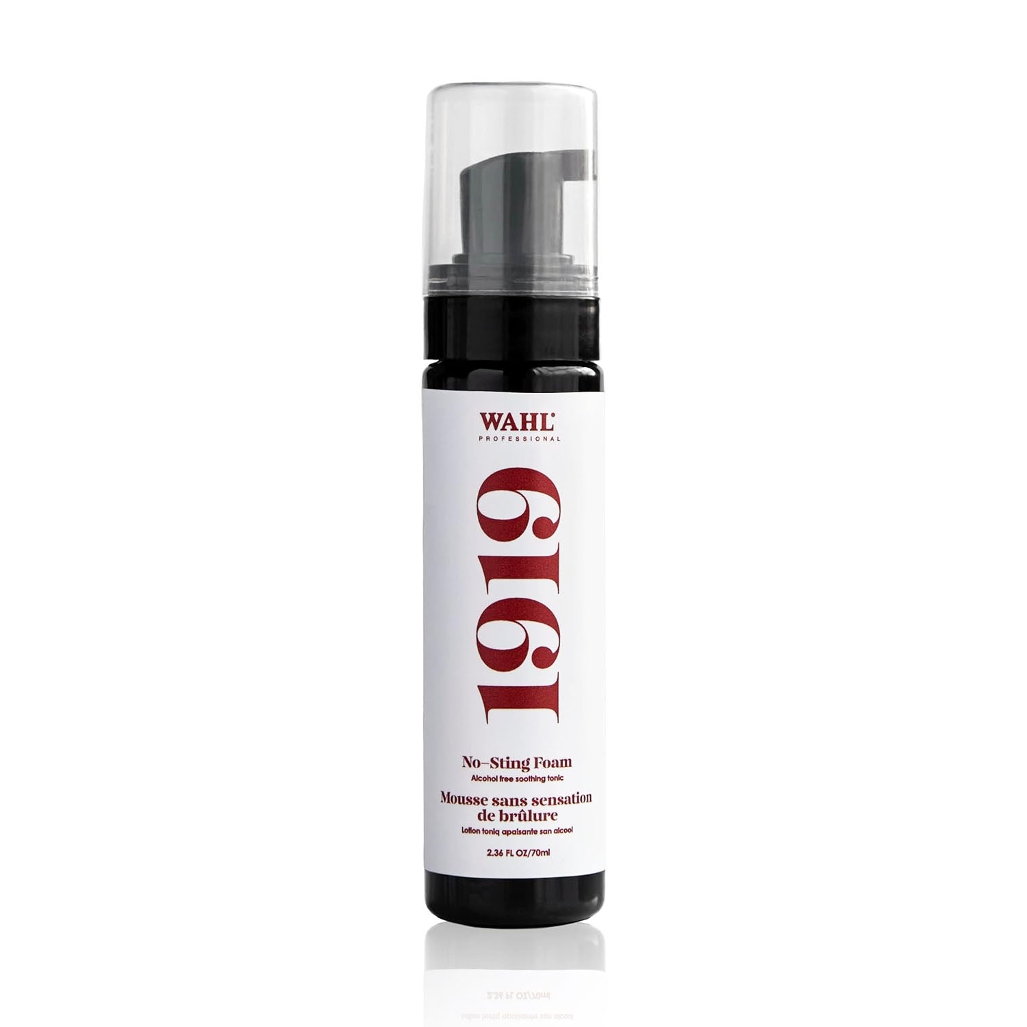 Wahl 1919 No-Sting Foam Alcohol Free 2.36 fl oz/70 ml 54252