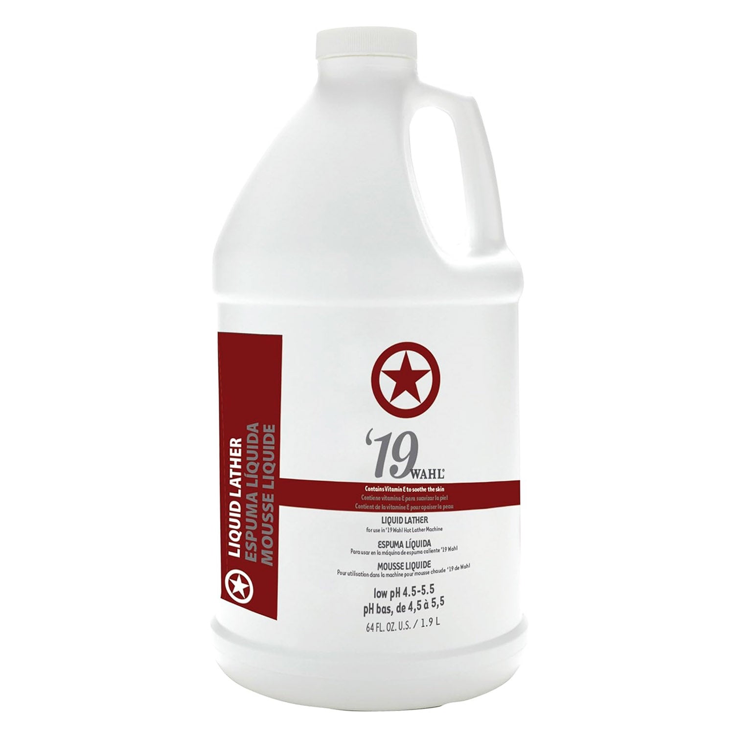 Wahl '19 Liquid Lather VitaminE To SootheThe Skin 64oz 56740