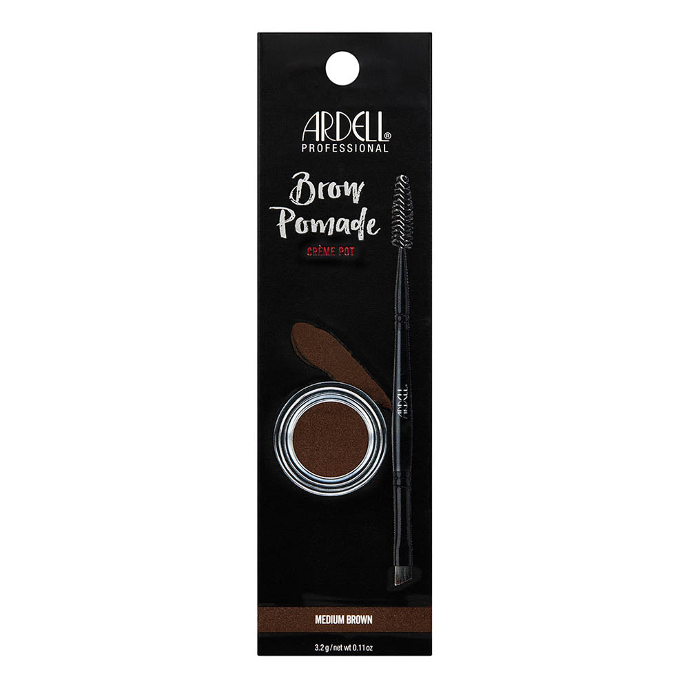 Ardell Brow Pomade W/Brush 3.2 g - Medium Brown 75117