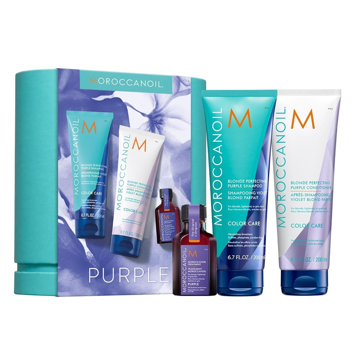 Moroccanoil Spring Purple Set 4pk RMO-MOR-XD100 77690