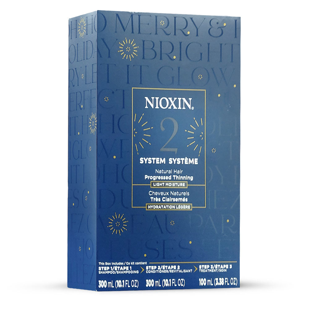 Nioxin2 Natural Hair Progressed Thinning L/M Kit 88681