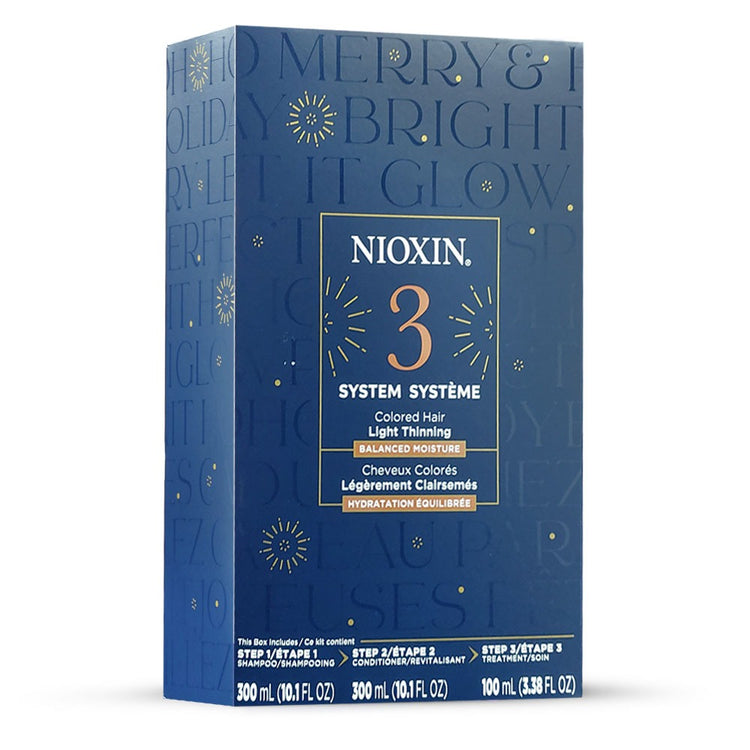 Nioxin 3 Colored Hair Light Thinning B/Moisture Kit 05103